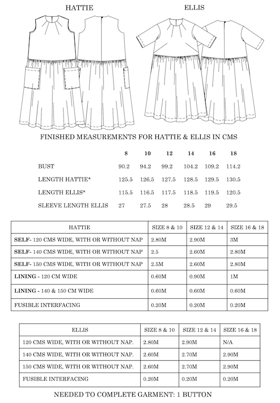 Merchant & Mills - The Ellis and Hattie