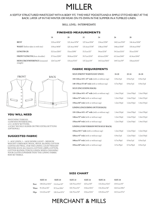 Merchant & Mills - The Miller