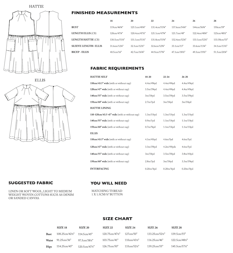 Merchant & Mills - The Ellis and Hattie